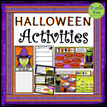 Preview of Halloween Activities BUNDLE