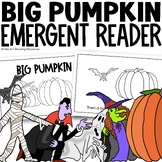 Halloween Activities Big Pumpkin Reader | Big Pumpkin Colo