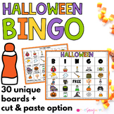 Halloween Activities Bingo Game Fun Fall Games