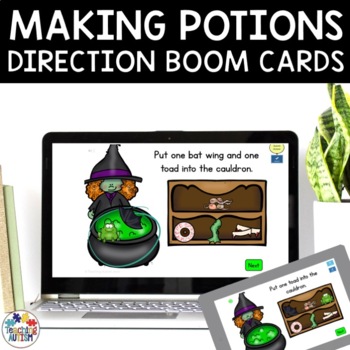 Preview of Halloween Activities Boom Cards | Following Directions