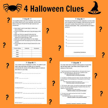 Halloween Activities Bundle by Teach Without Tears | TPT