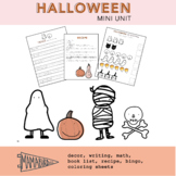 Halloween Activities Bundle - Boho, Modern, Whimsical