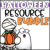 Halloween Activities Bundle for 2nd and 3rd Grade