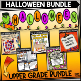 Halloween Activities Bundle for Upper Grades
