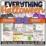 Halloween Activities Bundle with Halloween Math Activities