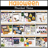 Halloween Activities & Centers for Preschoolers