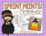 Halloween Activities & Craft | No-Prep October Worksheets