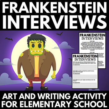 Preview of Halloween Activities - Halloween Writing Activity - Frankenstein Project