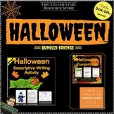 Halloween Activities-Descriptive Writing with Pumpkin Lab