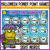 Halloween Activities | Digital Sight Word Games
