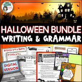 Halloween Activities -  Digital Writing and Grammar Bundle