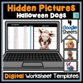 Halloween Activities Mystery Picture Digital Worksheets Go