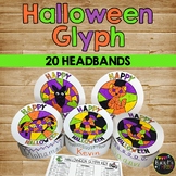 Halloween Headband Sentence Strip Glyph a Color by Number 