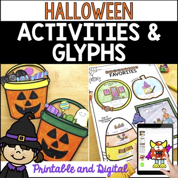 Preview of Halloween Activities, Halloween Crafts, Bulletin Board Writing Prompts