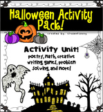 Halloween Activities | Halloween Poetry Creative Writing H