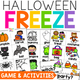 Halloween Activities | Halloween Writing | FREEZE Movement