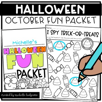 Preview of Halloween Activities No Prep Worksheets Early Finisher