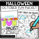 Halloween Activities No Prep Worksheets Early Finisher
