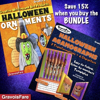 Halloween Activities & Projects BUNDLE: Great for Project Based Learning