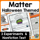 Halloween Science States of Matter Solids, Liquids and Gasses
