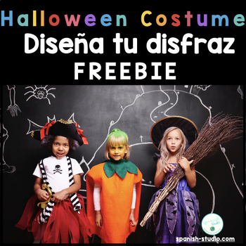 Preview of Halloween in Spanish | Design and Build your Halloween Costume