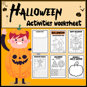 Halloween Activities Worksheets - Spooktacular Learning Fun!  TPT
