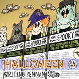 Halloween Activities Writing Pennants Halloween Craft Hall