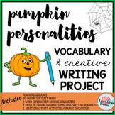 Halloween and Fall Activities Creative Writing and Vocabul
