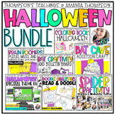 Halloween Activities and Centers - Coloring, Brain Boomers