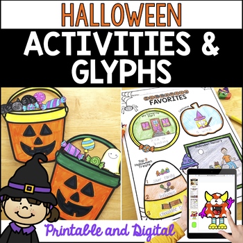 Halloween Activities and Glyphs: Halloween Crafts, Halloween Writing