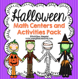 Halloween Activities and Math Centers