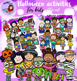 Halloween Activities clip art