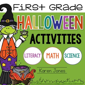 Halloween Activities for 1st Grade by Karen Jones | TpT