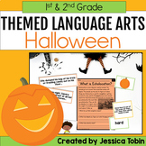 Halloween Activities for ELA 1st & 2nd Grade- Reading, Wri