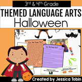Halloween Activities ELA 3rd, 4th Grade- Reading, Writing,