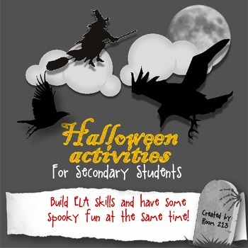 Preview of Halloween Activities for Secondary ELA