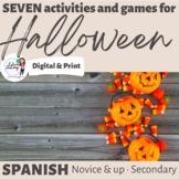 Halloween Activities for Spanish Class