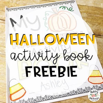 Preview of Halloween Activity Book (Freebie)