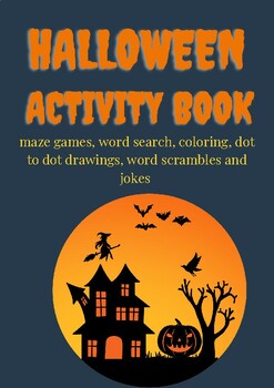 Halloween Activity Book for Kids Ages 4-8: Coloring, Drawing