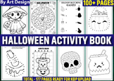 Halloween Activity Book for Kids Vol 2