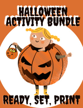 Preview of Halloween Activity Bundle