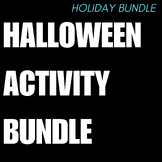 Halloween Activity Bundle Halloween Lessons and Activities Bundle