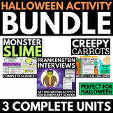 Halloween Activity Bundle - Slime Science Lab - Creepy Car