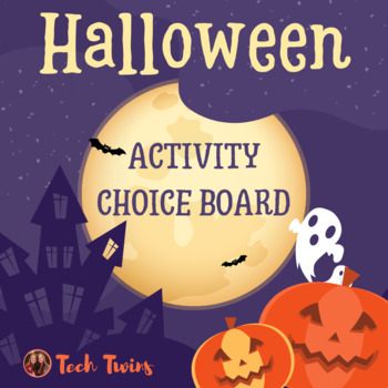 Preview of Halloween Activity Choice Board