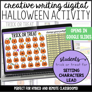 Preview of Halloween Activity Digital for Google Slides