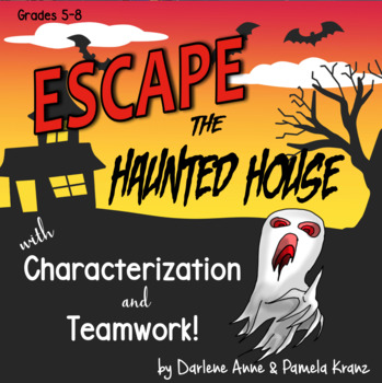 Preview of Halloween Activity ESCAPE ROOM: Escape the Haunted House