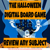Halloween Activity Editable Board Game Review Test Prep Ma