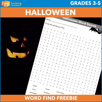 Halloween Bundle - Mad Lib, Word Search, Crossword Puzzle by Teacher  Teamwork