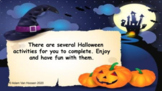 Halloween Activity (Google Slide)