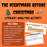 Halloween Activity: Literary Elements Analysis of "Nightma